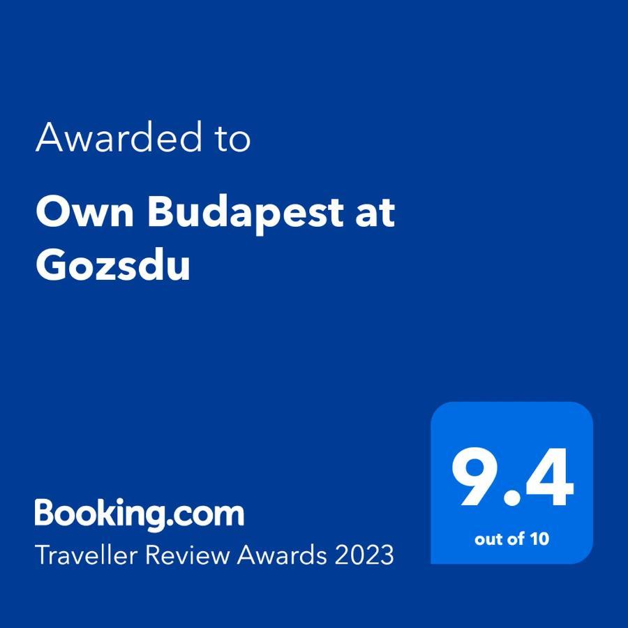 Own Budapest At Gozsdu Exterior photo